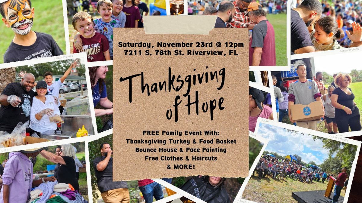 Thanksgiving of Hope