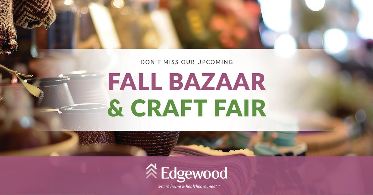 Fall Bazaar & Craft Fair