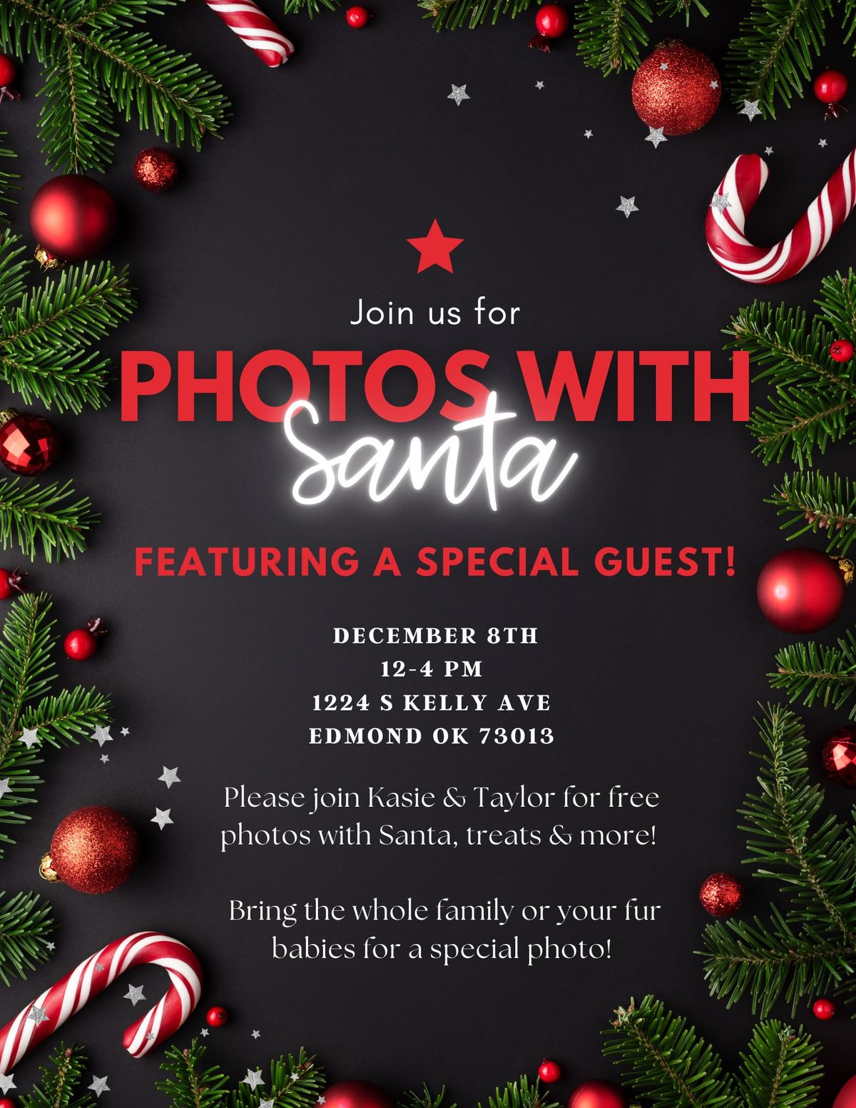 Photos with Santa 