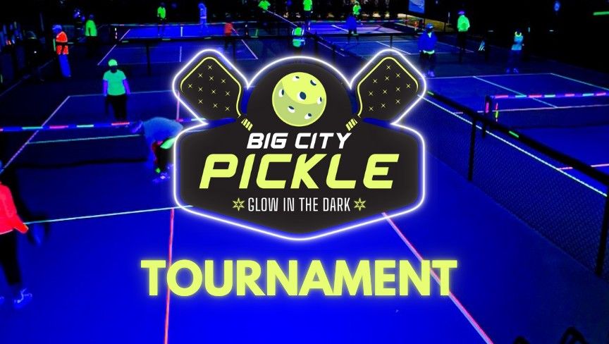 Glow In The Dark Pickleball Tournament