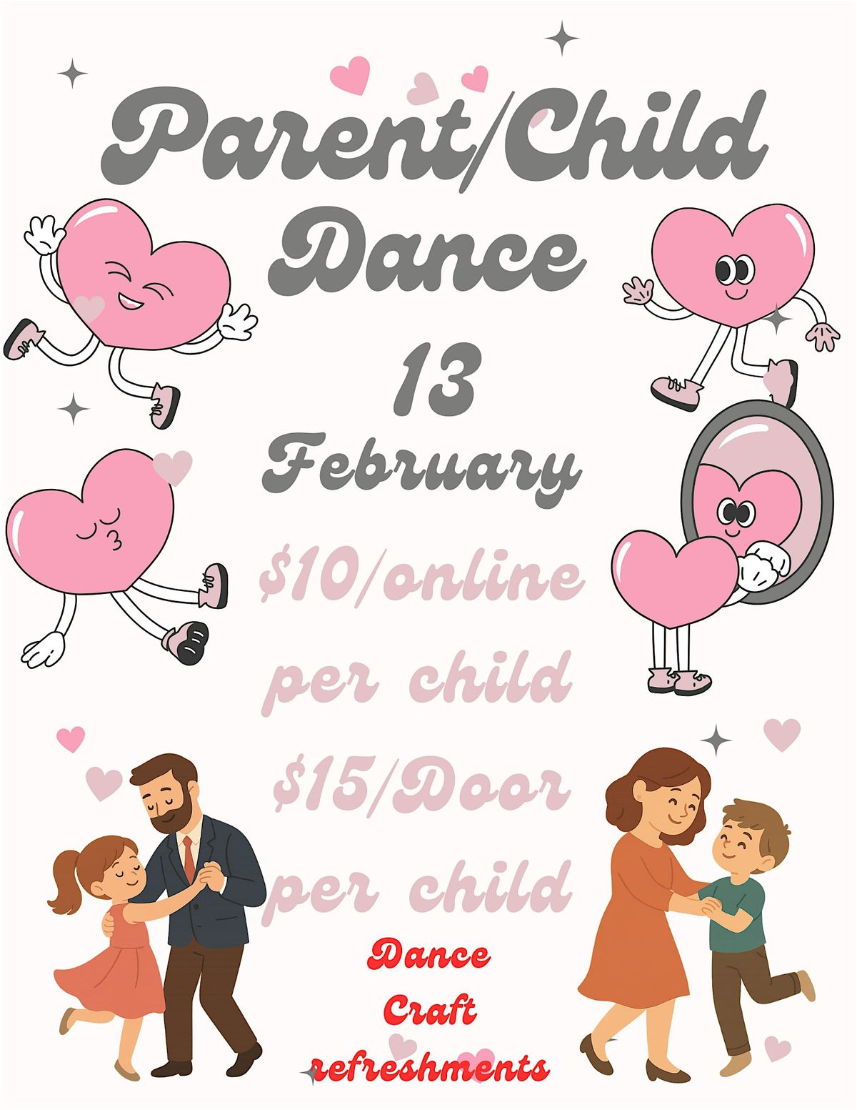 Parent Child Valentines Dance