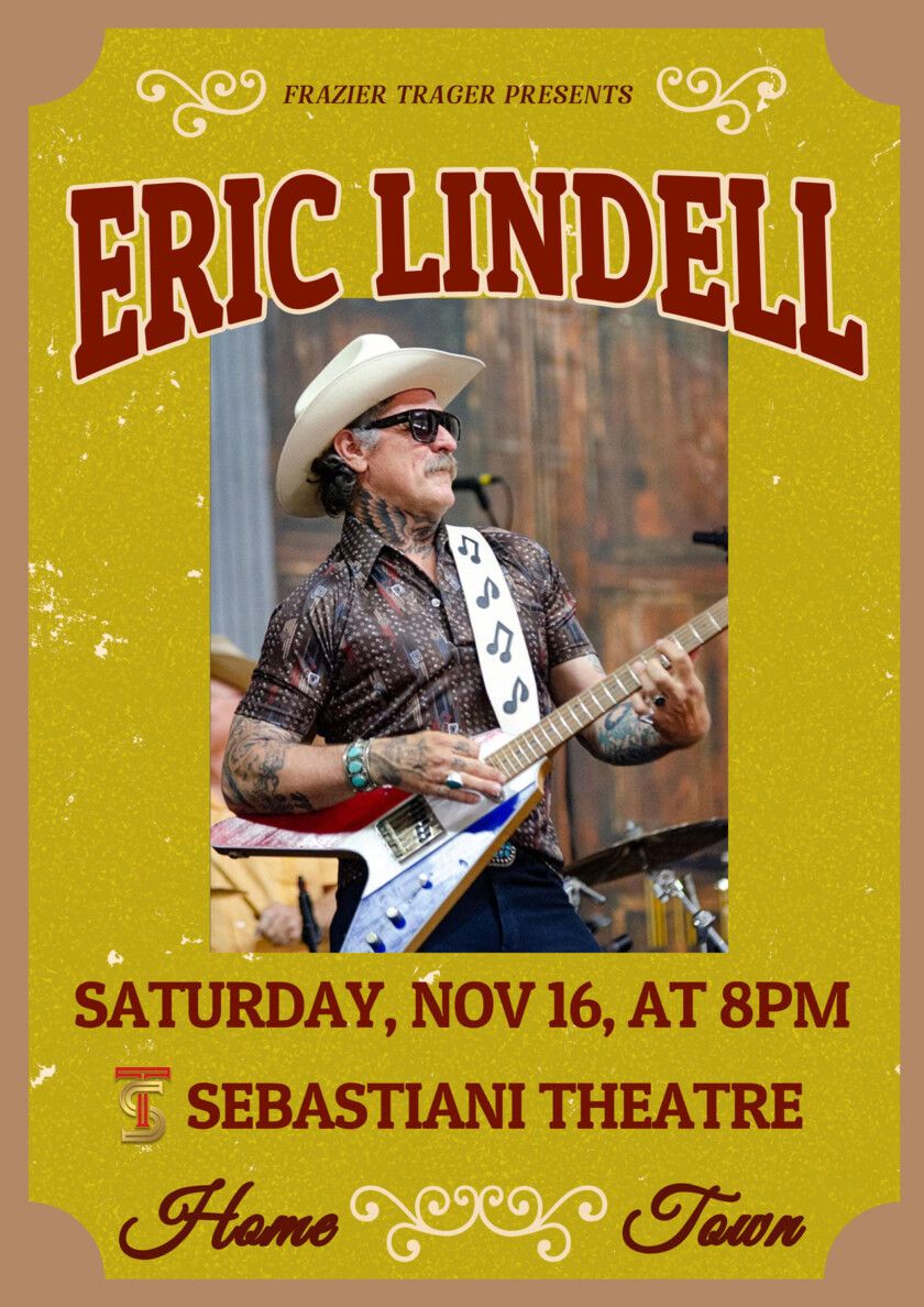 Eric Lindell at Narrows Center for the Arts