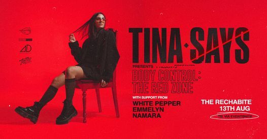 TINA SAYS PRESENTS BODY CONTROL: THE RED ZONE