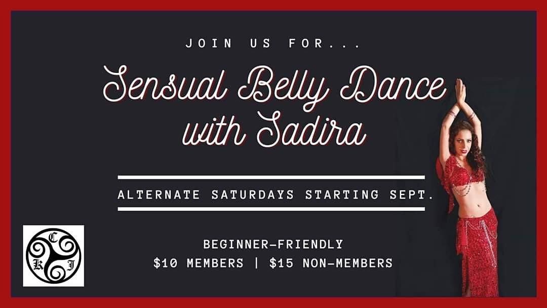 CKJ Studio Presents: Sensual Belly Dance Class- August 28th- 2-4pm