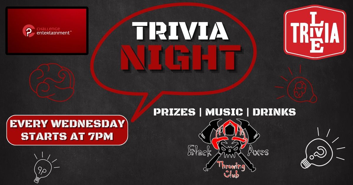 Weekly Wednesday Trivia Night