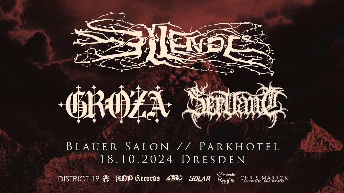 + Ellende + Groza + Servant - Blauer Salon Dresden