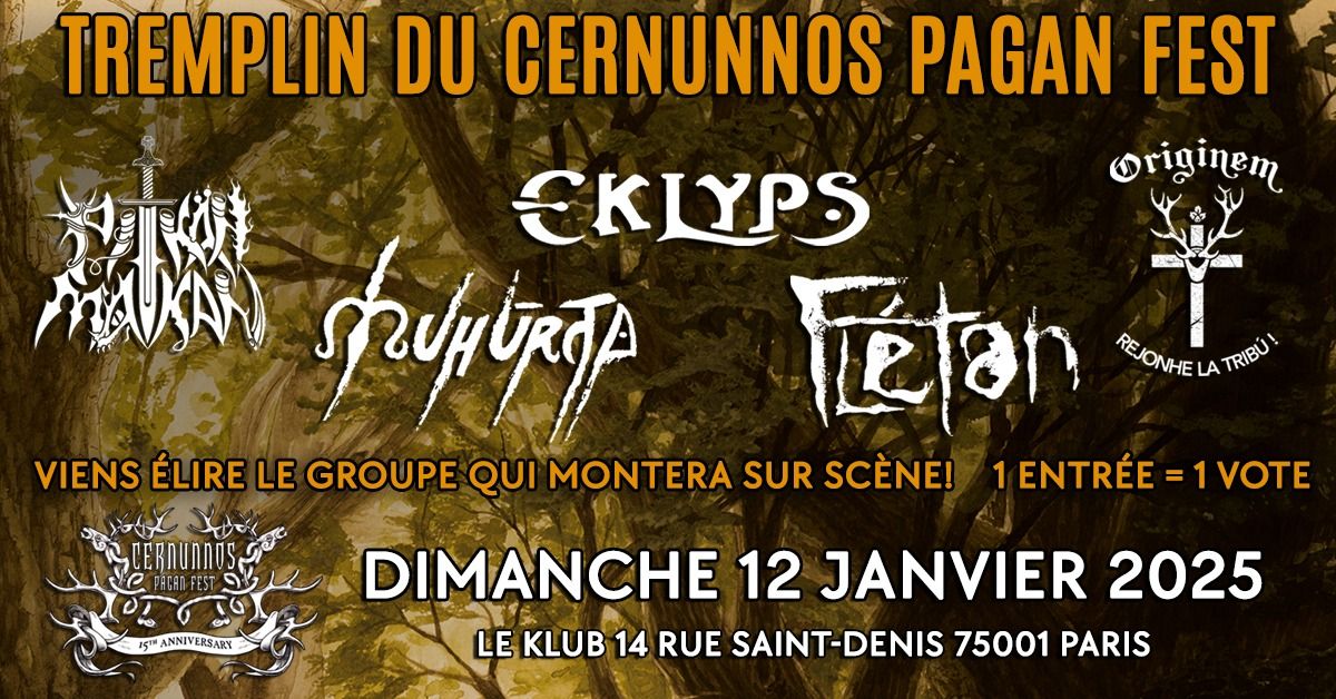 Tremplin du Cernunnos Pagan Fest 2025