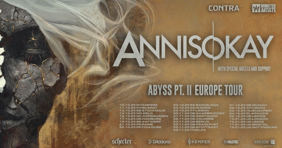 Annisokay \/\/ Abyss PT. II Europe Tour \/\/ Dortmund