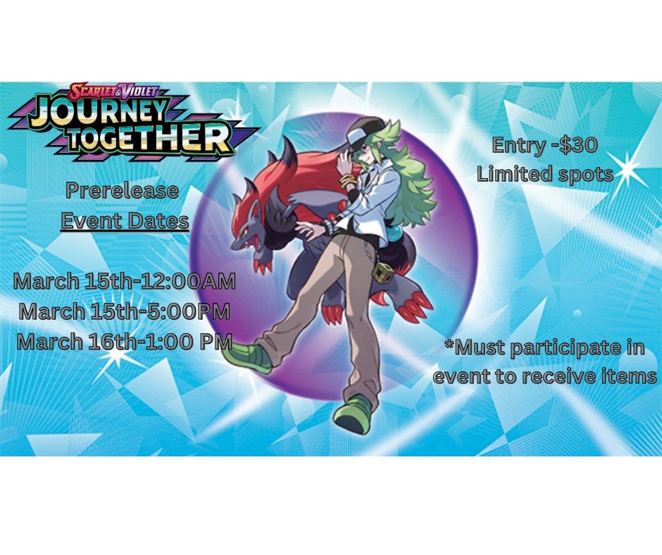 Journey Together Prerelease Tournament