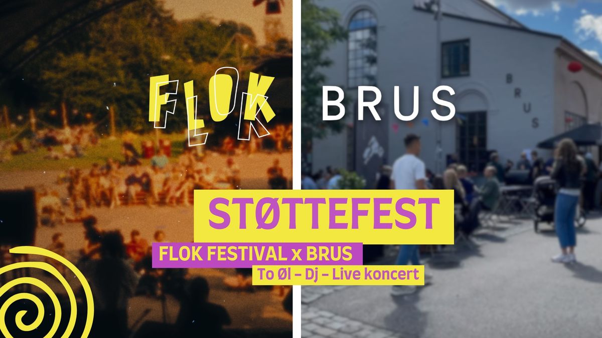 Flok Festival St\u00f8tteevent p\u00e5 Brus