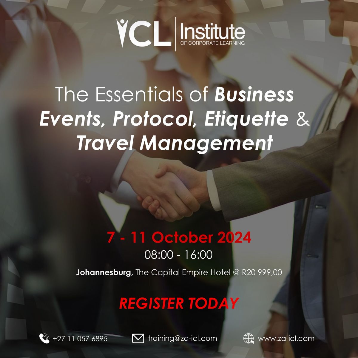 The Essentials of Business Events, Protocol, Etiquette, and Travel Management