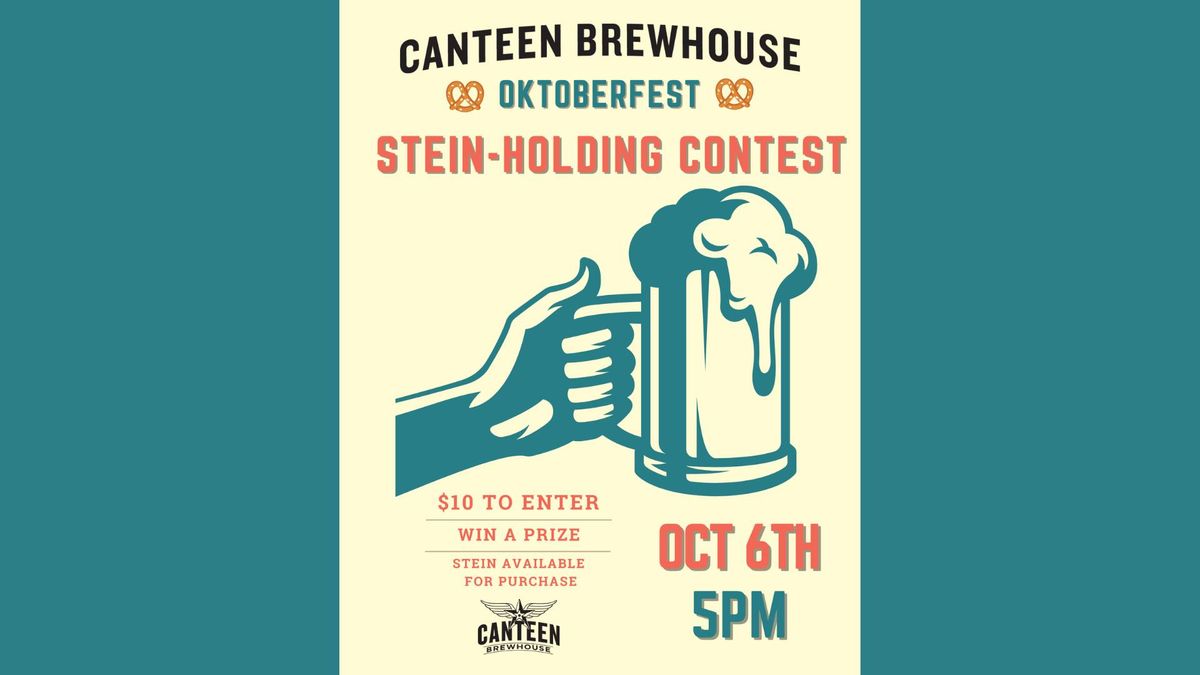 Oktoberfest Stein-Holding Contest at the Brewhouse