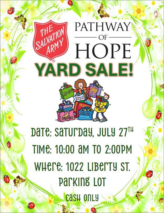 The Salvation Army Yard Sale