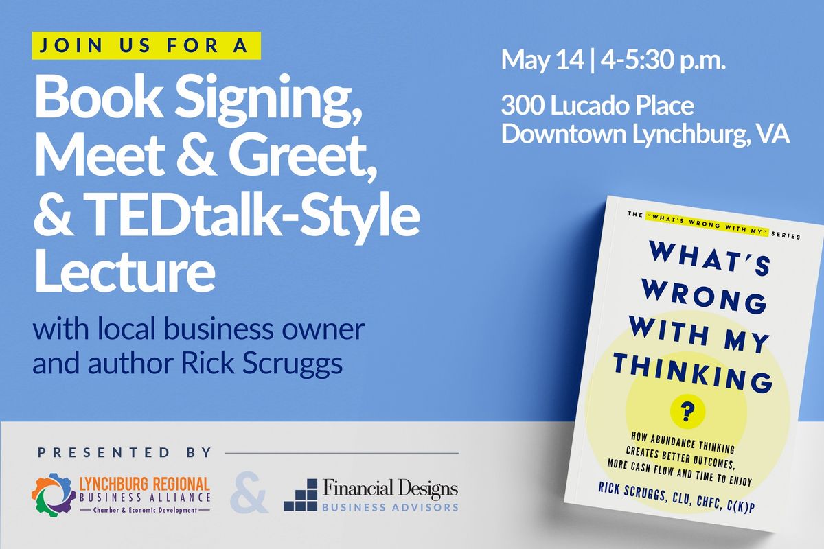 What's Wrong With My Thinking? Book Signing!