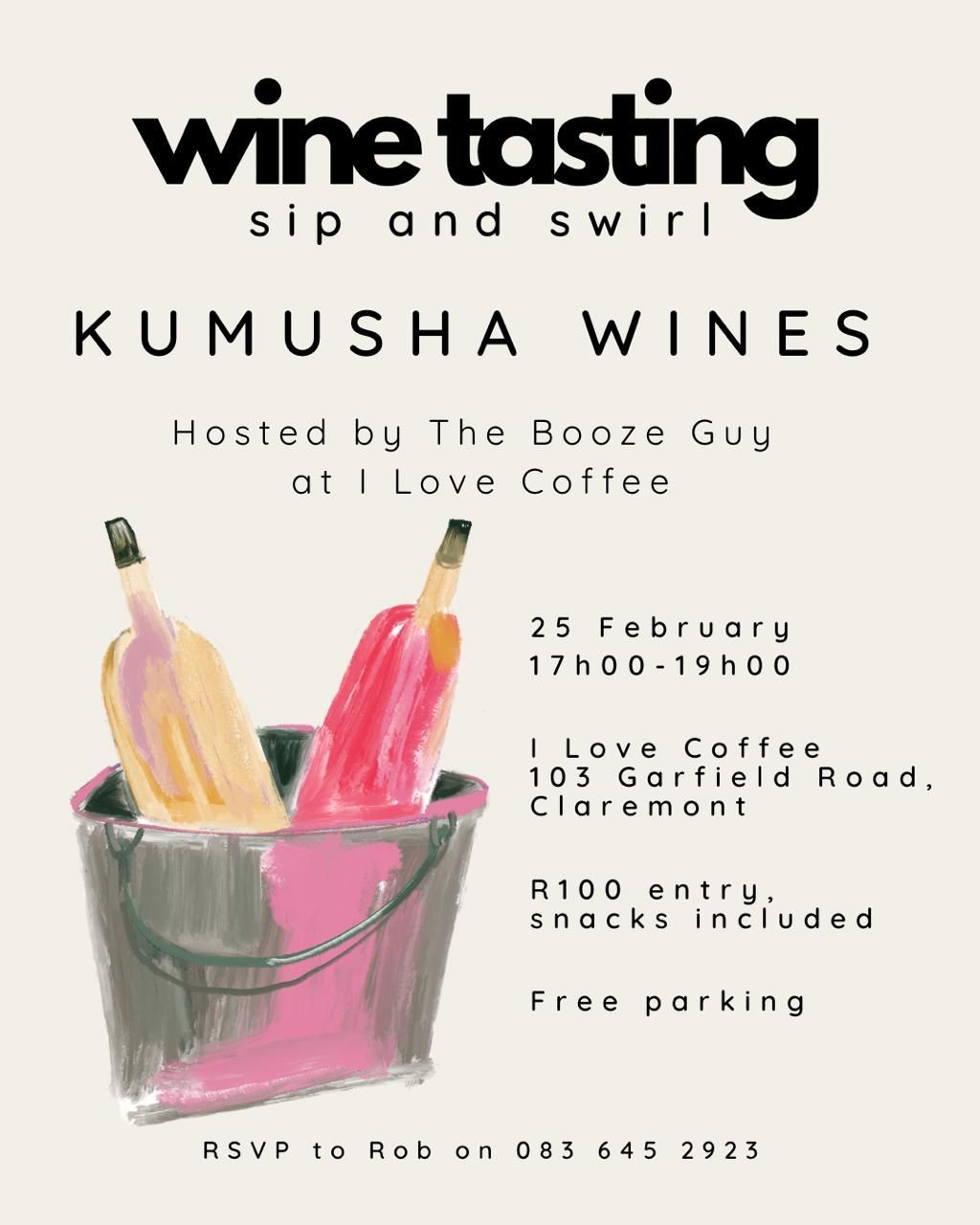 Wine Tasting 25 February