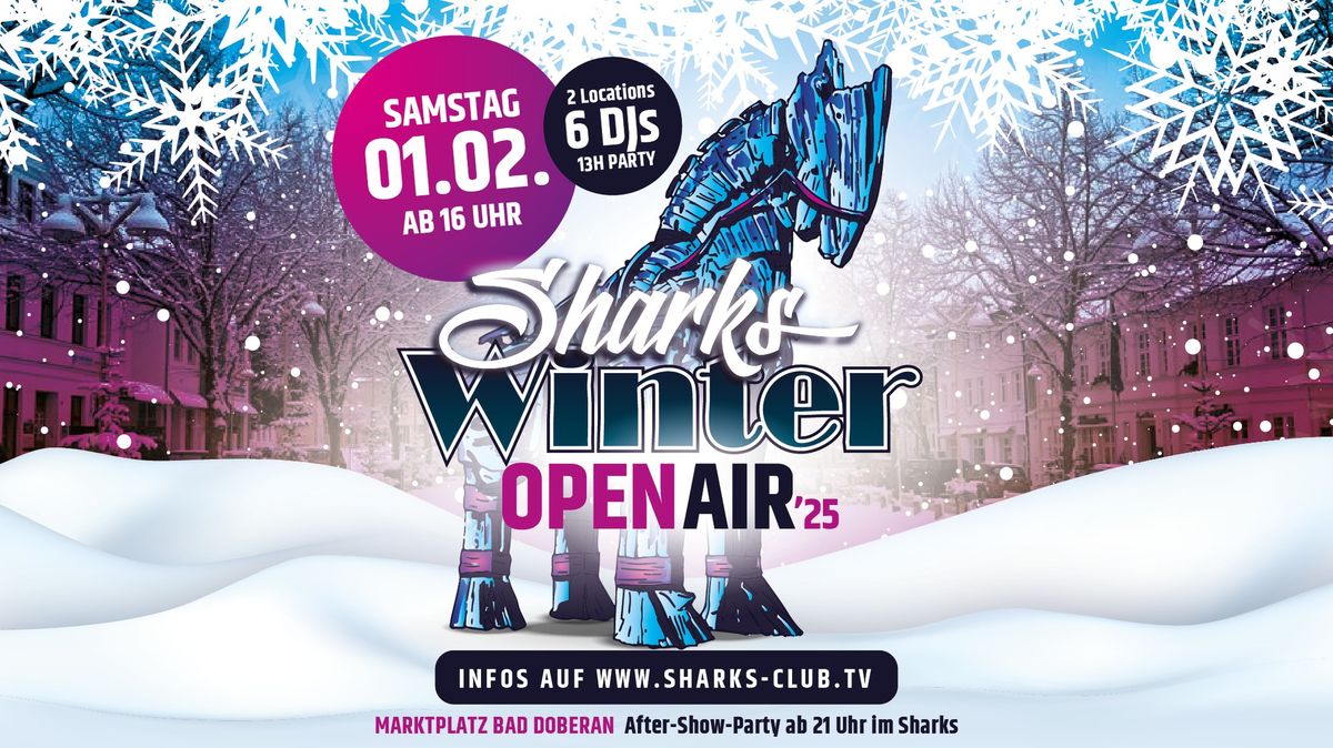 Sharks Winter Open Air l Sa 01.02. l Marktplatz Bad Doberan