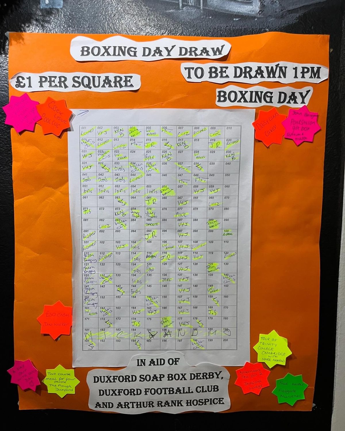 Boxing Day draw \ud83e\udd4a \ud83c\udfc6\ud83c\udf9f\ufe0f