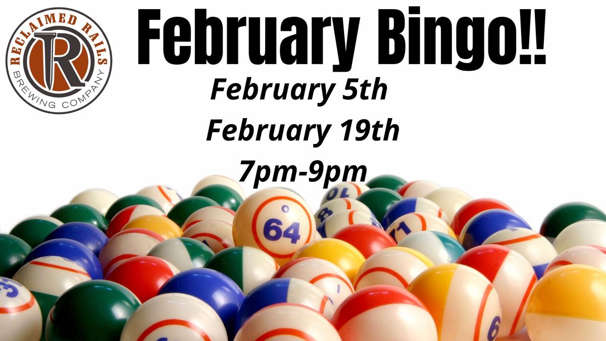 February Bingo!!!!