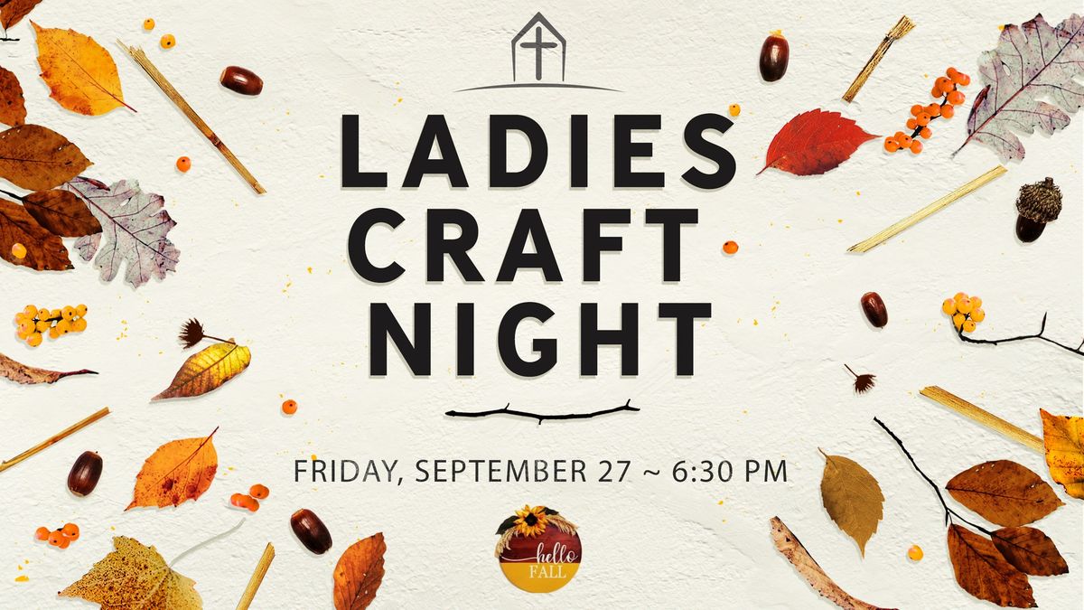 Ladies Fall Craft Night