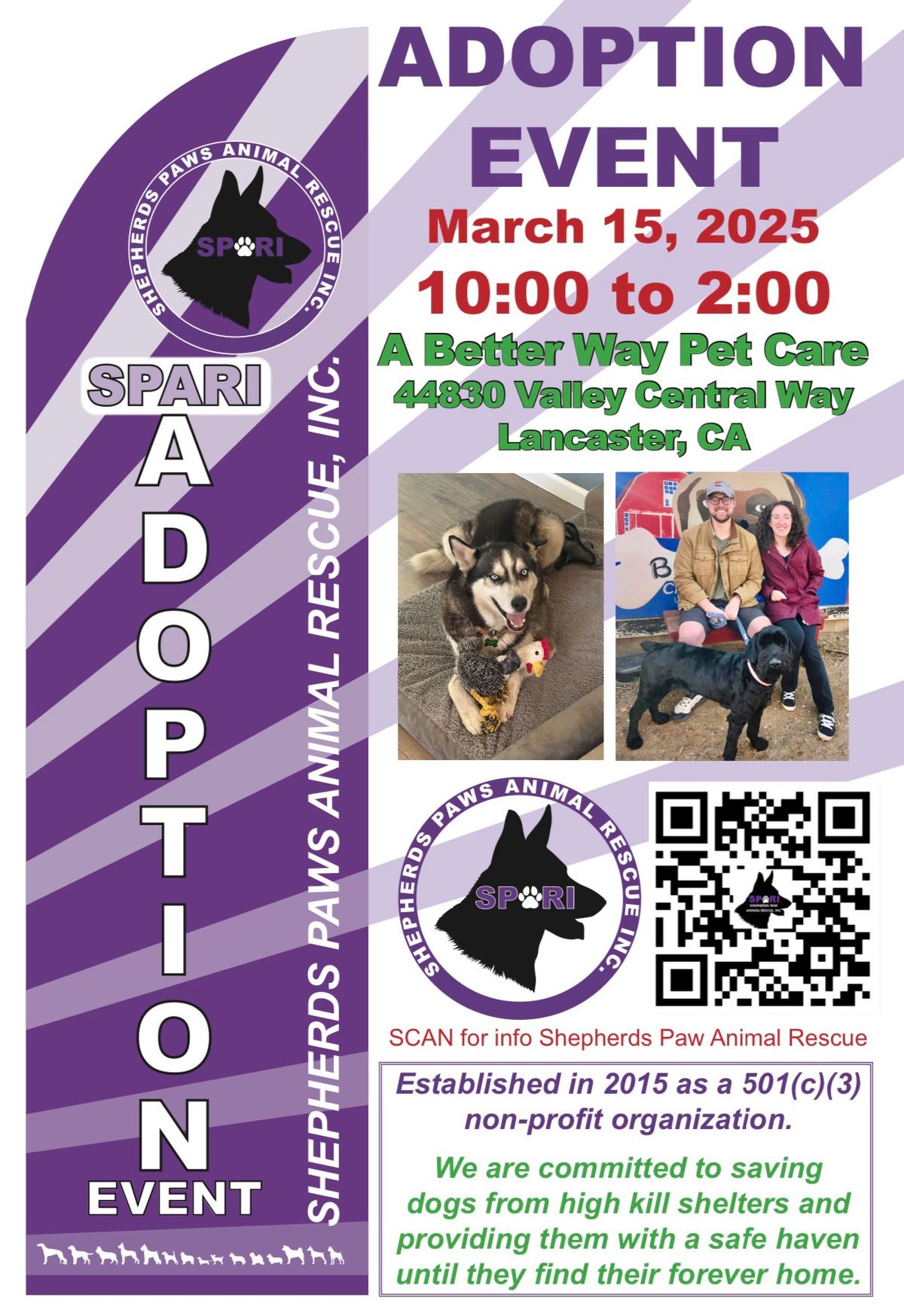 Dog Adoption Event