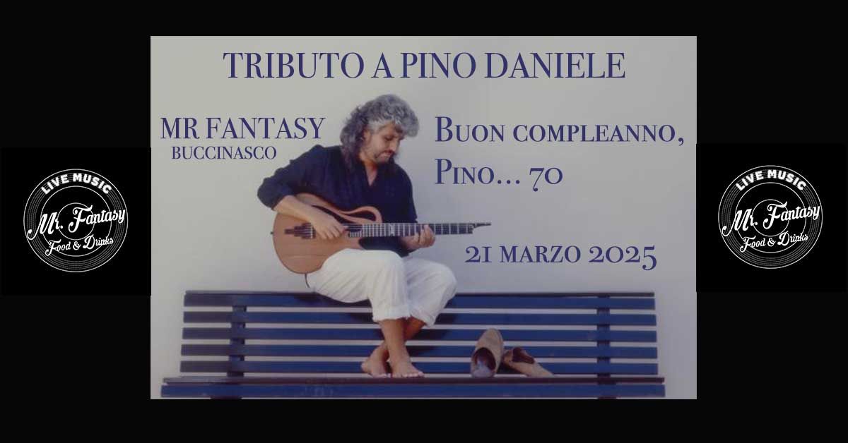 PINO DANIELE 70imo - Con VIENTO 'E TERRA