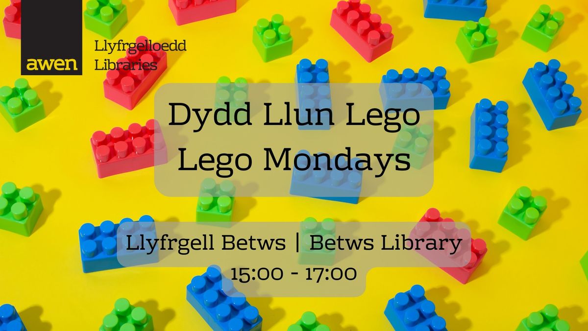 Dydd Llun Lego | Lego Mondays