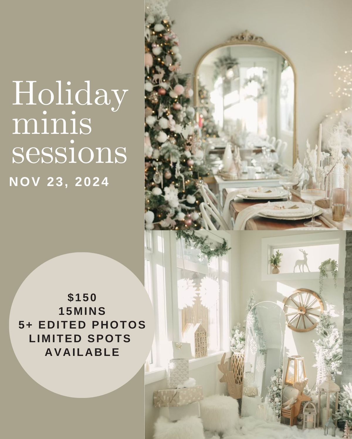 Holiday Mini Sessions