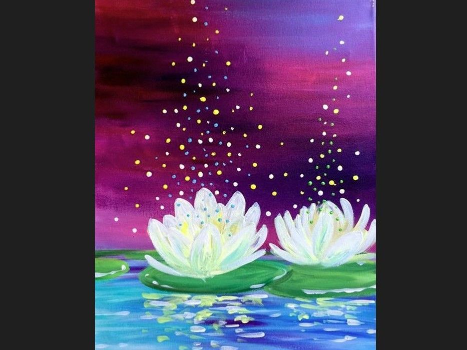 Midnight Lotus - Paint and Sip with Daphne