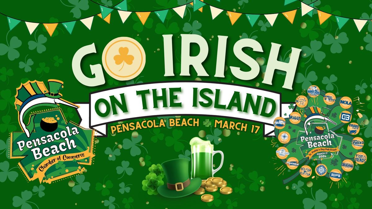 2025 St. Paddy's Day Pub Crawl on Pensacola Beach