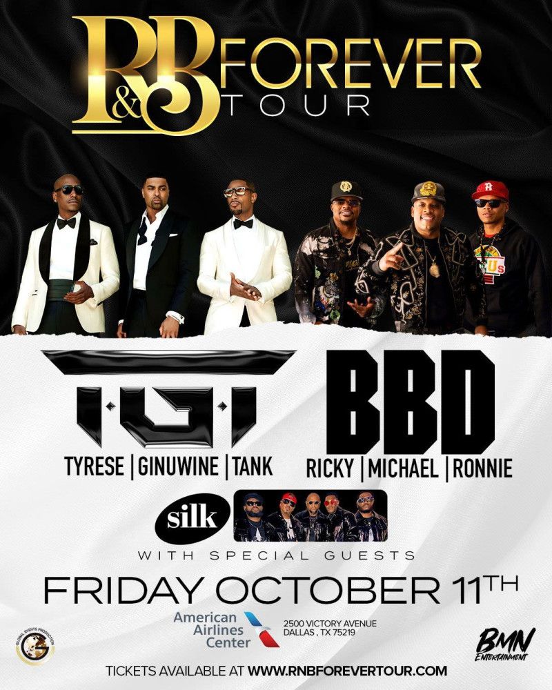 R&B Forever Tour -  Bell Biv Devoe, TGT, and Silk