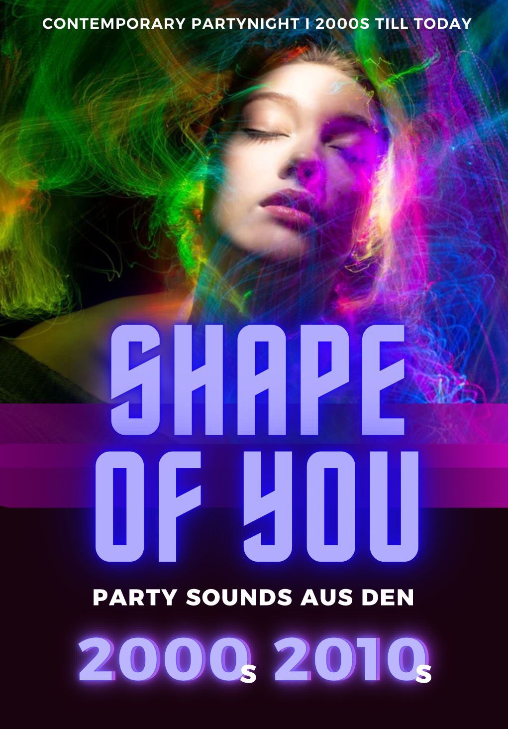 SHAPE OF YOU \u2013 die beste 2000er vs. 2010er Party im The L\u00e4nd