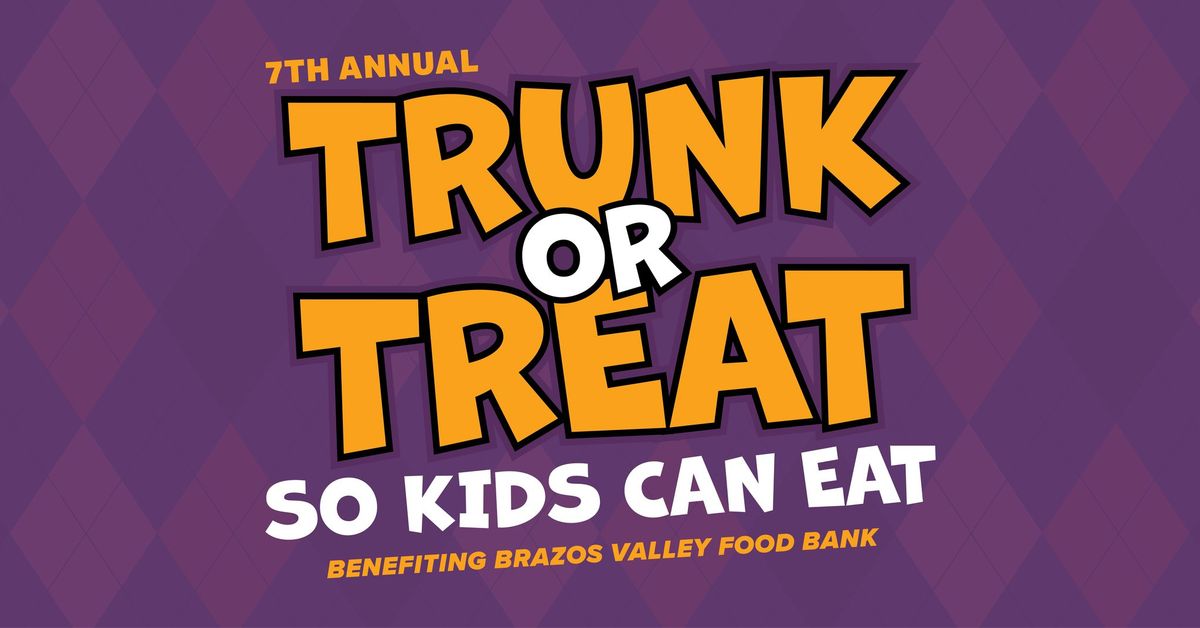 Trunk or Treat So Kids Can Eat