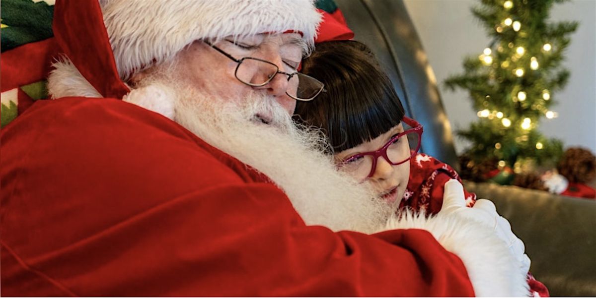 A Special Moment with Santa at Aura's Therapy Center