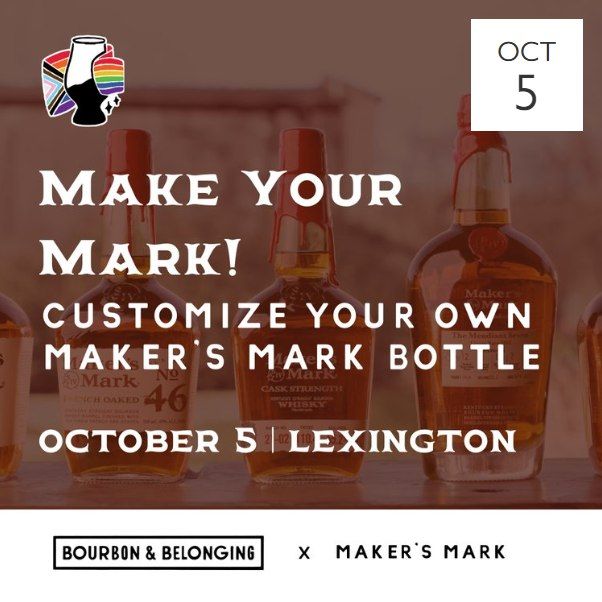 Make Your Mark! Customize Your Own Maker\u2019s Mark Bottle