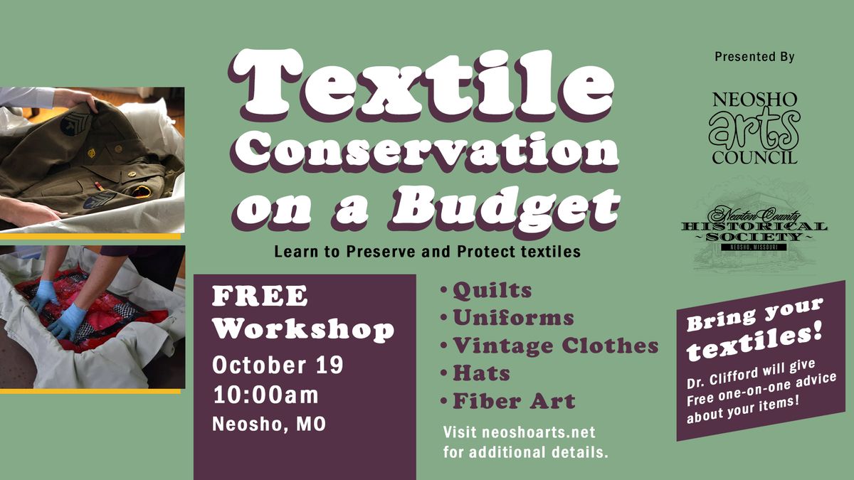 Textile Conservation on a Budget