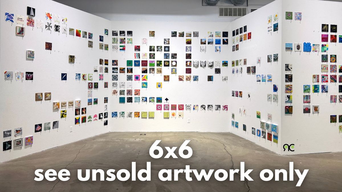 **New** See Unsold 6X6 Artwork Only | July 4 - July 20