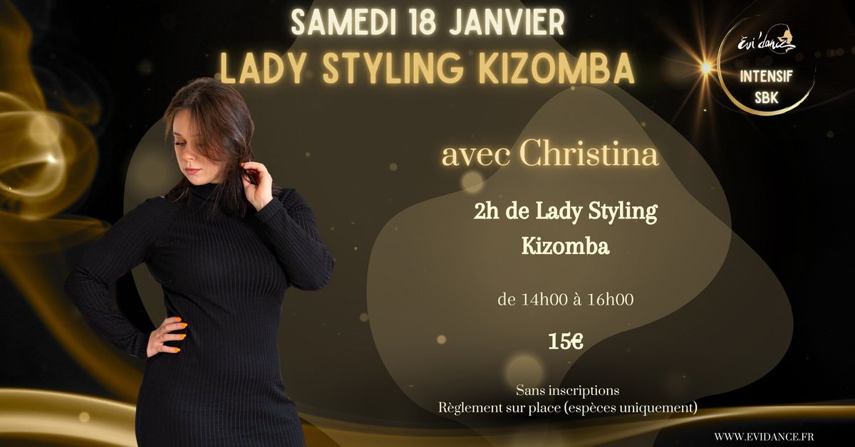 Intensif Lady Styling Kizomba - 18 Janvier 2025