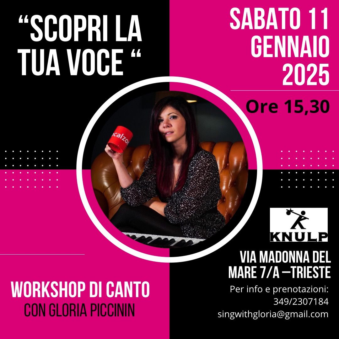 Workshop di Canto Moderno 