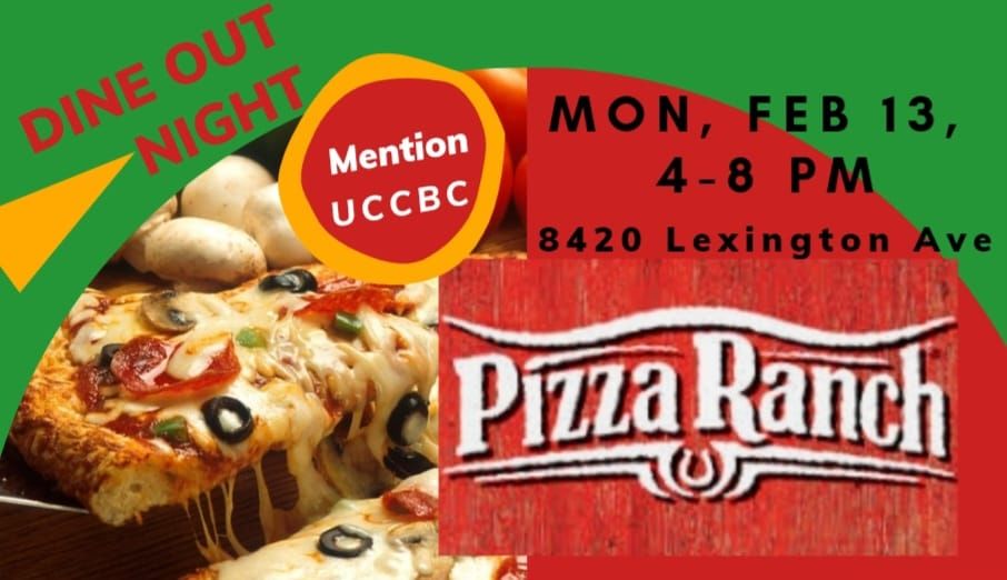 Pizza Ranch Dine Out Night, Pizza Ranch (Lincoln, NE), 13 February 2023