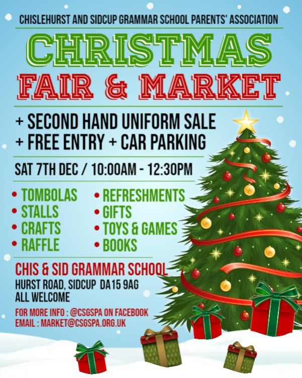 CSGSPA Christmas Fair & Market