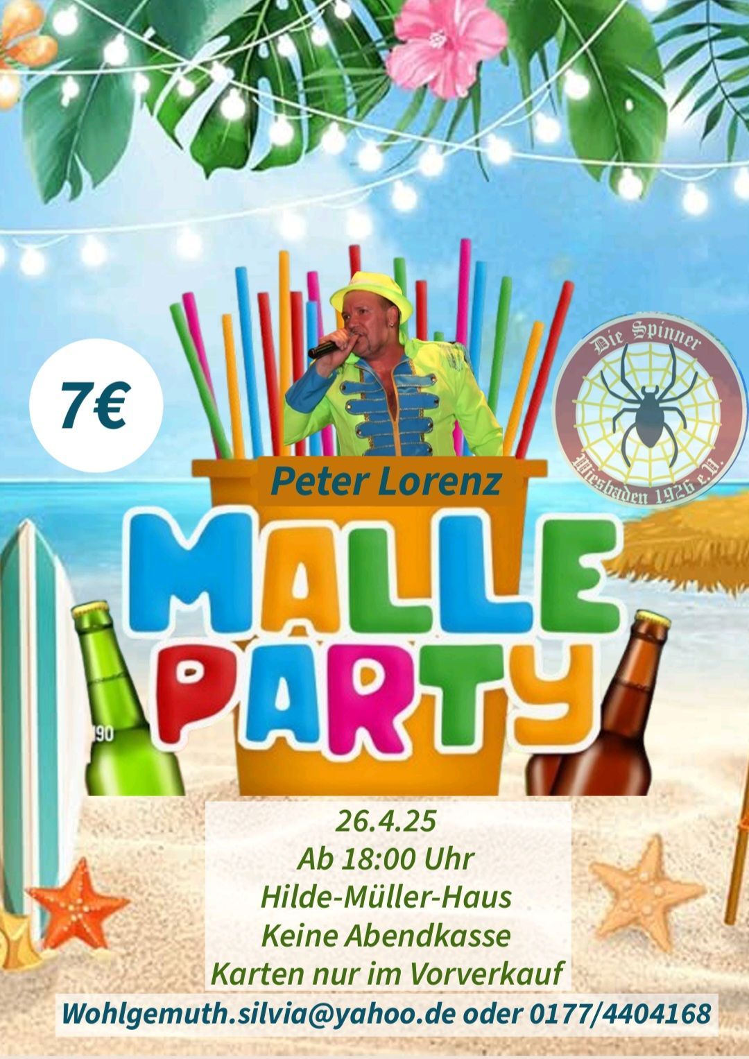 Malle-Party  in der Hilde