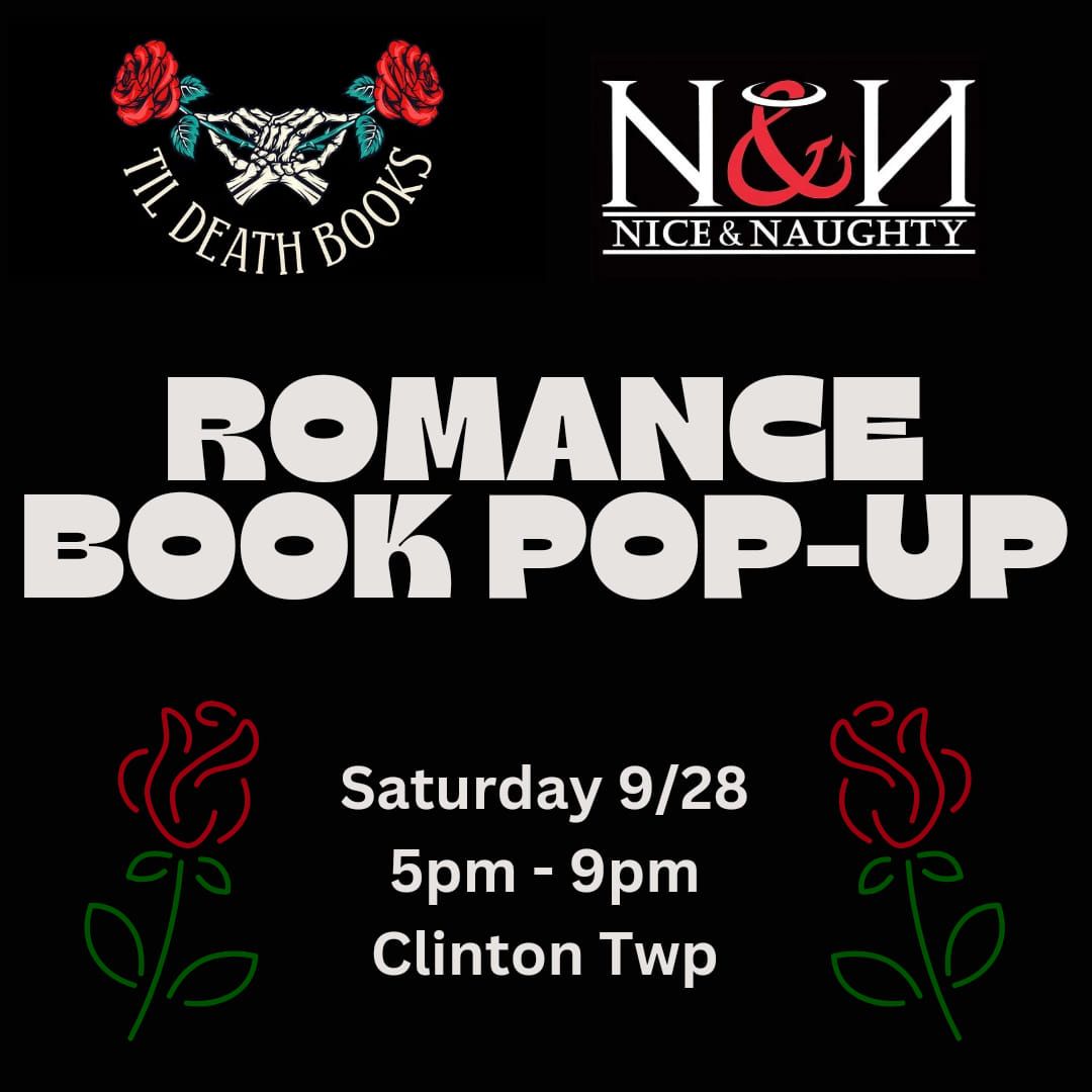 Romance Book Pop-Up at Nice & Naughty