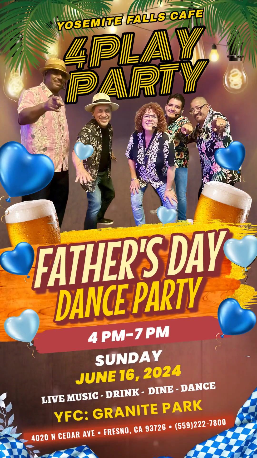 4PLAY Father\u2019s Day Dance Party at Granite YFC