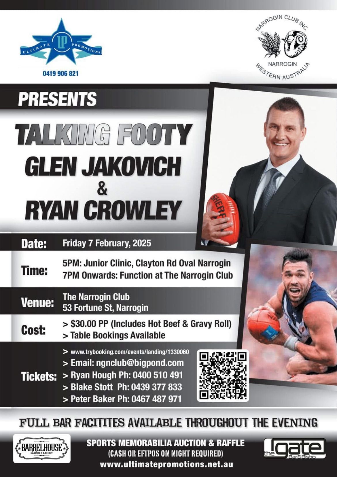 Talking Footy - Glen Jakovich & Ryan Crowley