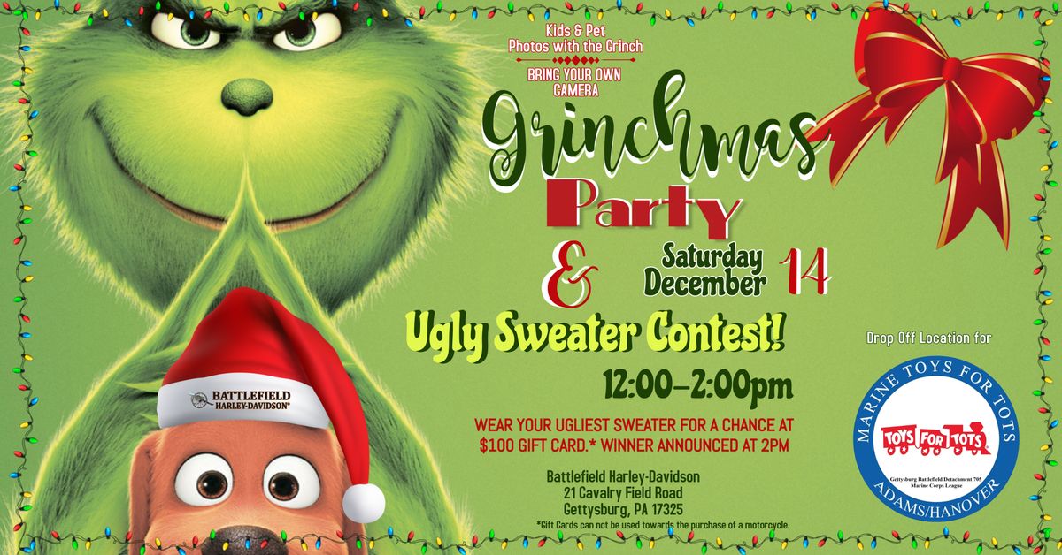 Grinchmas Party & Ugly Sweater Contest