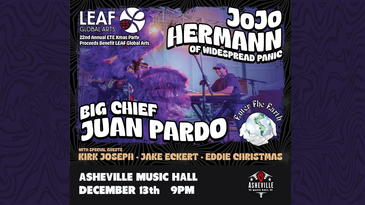 Enter the Earth's 22nd Xmas Party w\/ JoJo Hermann (Widespread Panic) + more