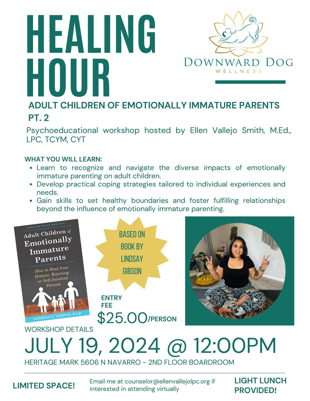 Healing Hour: Adult Children of Emotionally Immature Parents Pt. 2