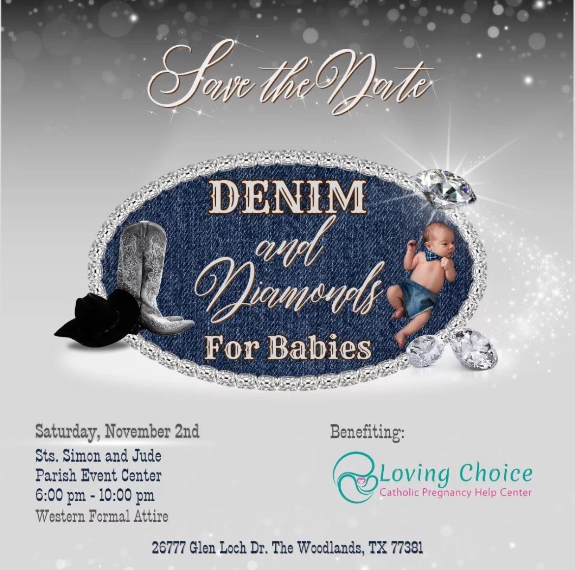 Denim and Diamonds for Babies