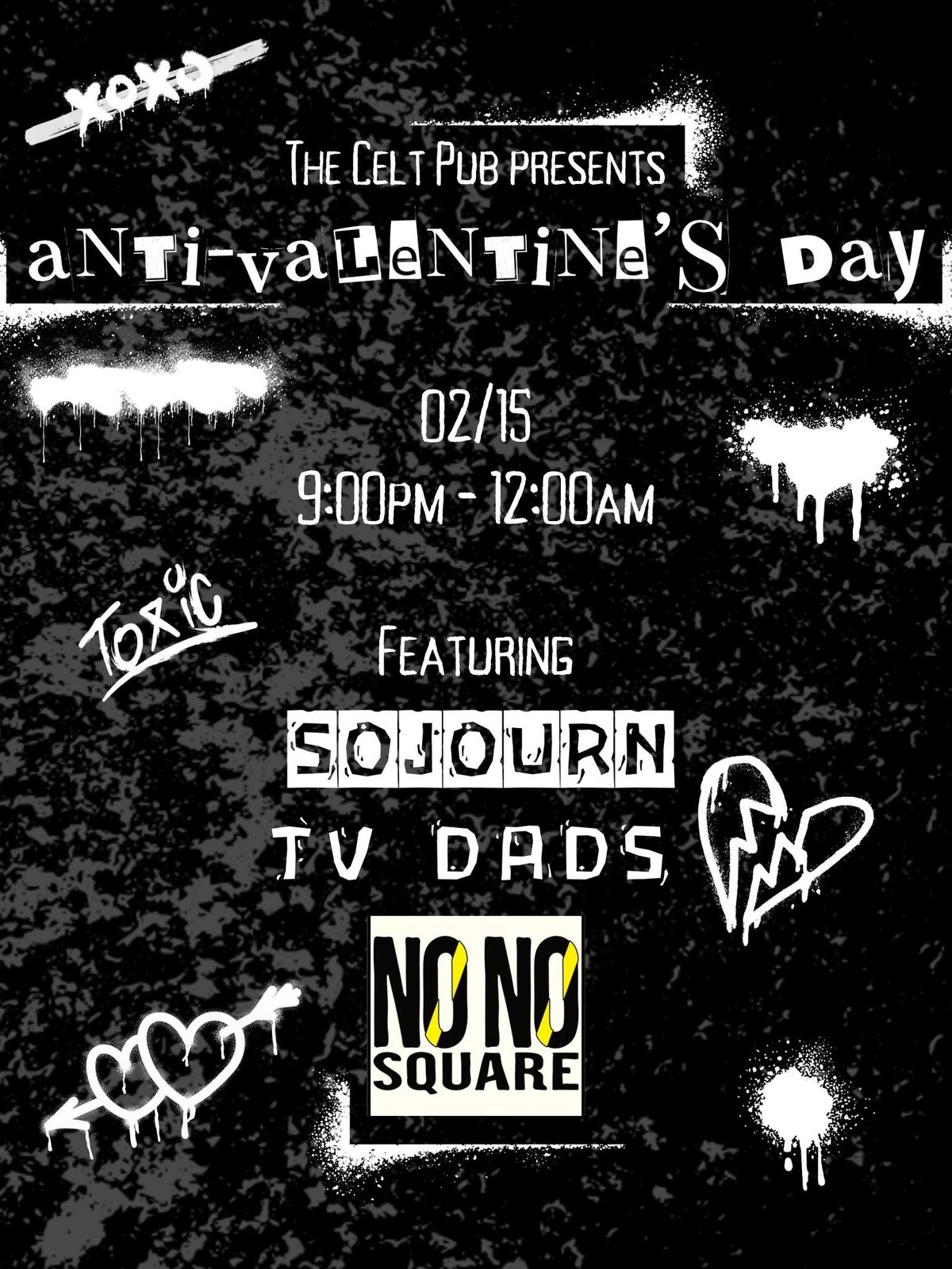 Anti-Valentine\u2019s Day at The Celt Pub! 