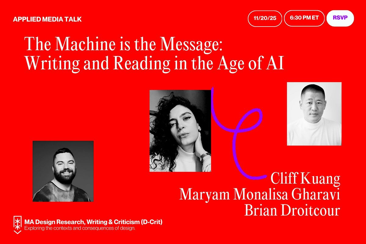 The Machine Is the Message: Writing and Reading in the Age of AI